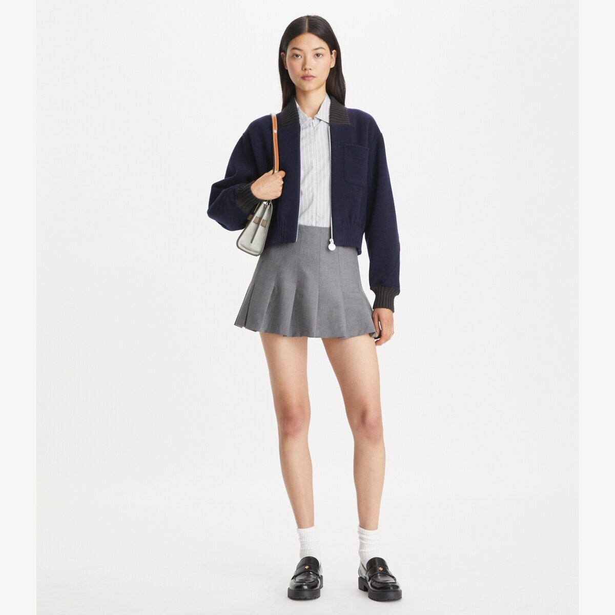 WOOL BOMBER JACKET - thumbnail 3