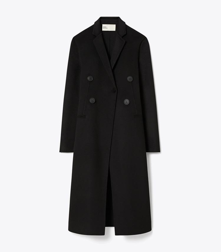 Tory Burch designer coats Wool Coat in Black front