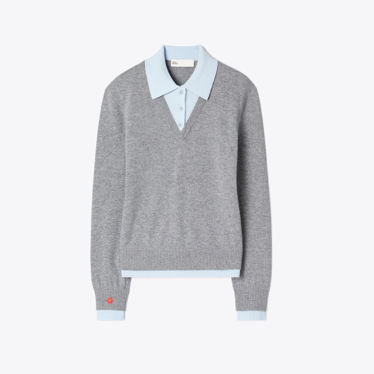 WOOL DICKIE SWEATER
