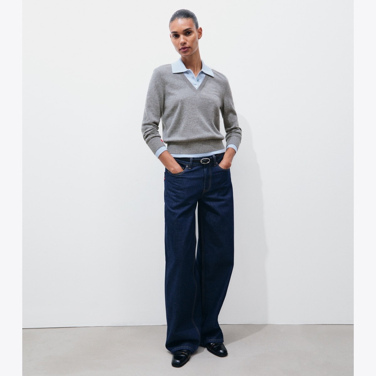 WOOL DICKIE SWEATER - thumbnail 3
