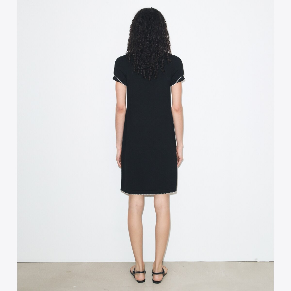 tory burch lace polo dress Tory Burch Mesh Polo Dress | Neutrals