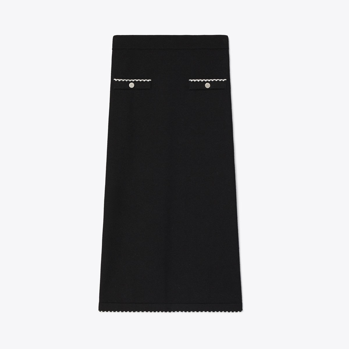 WOOL SCALLOPED SKIRT
