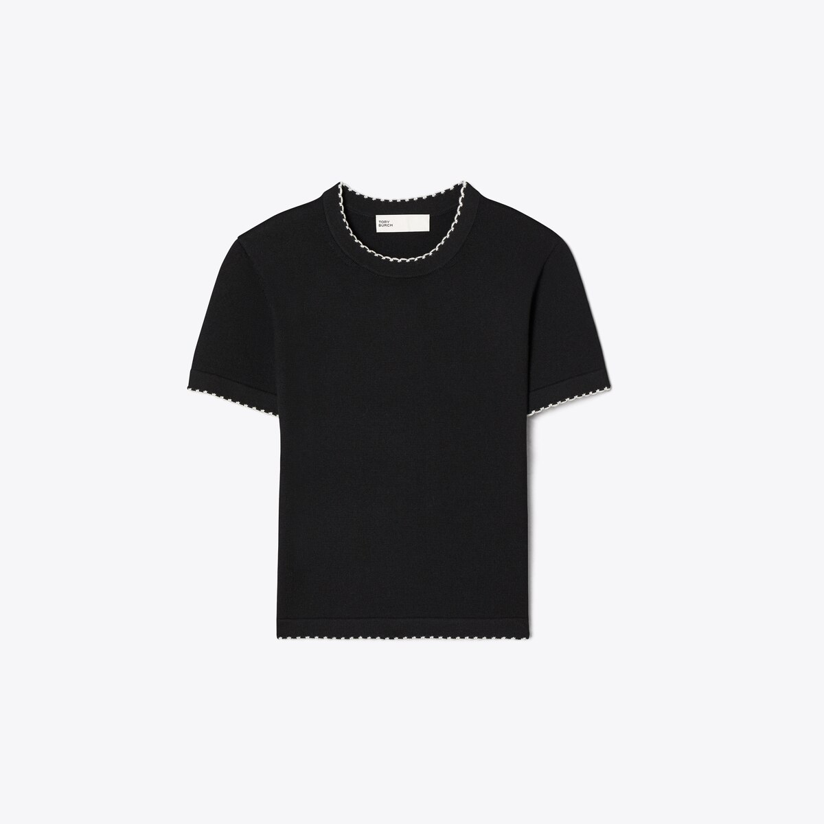 WOOL SCALLOPED TOP