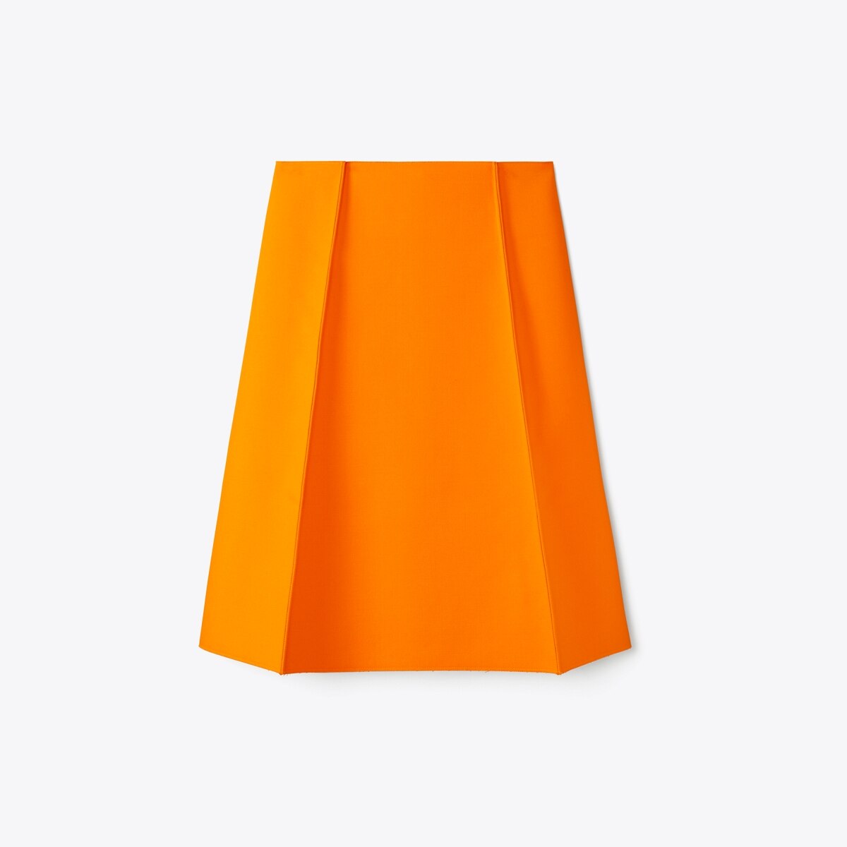 スカート Tory Burch Brown Viscose Skirt T Monogram Pleated Viscose Skirt: Women's Designer Bottoms