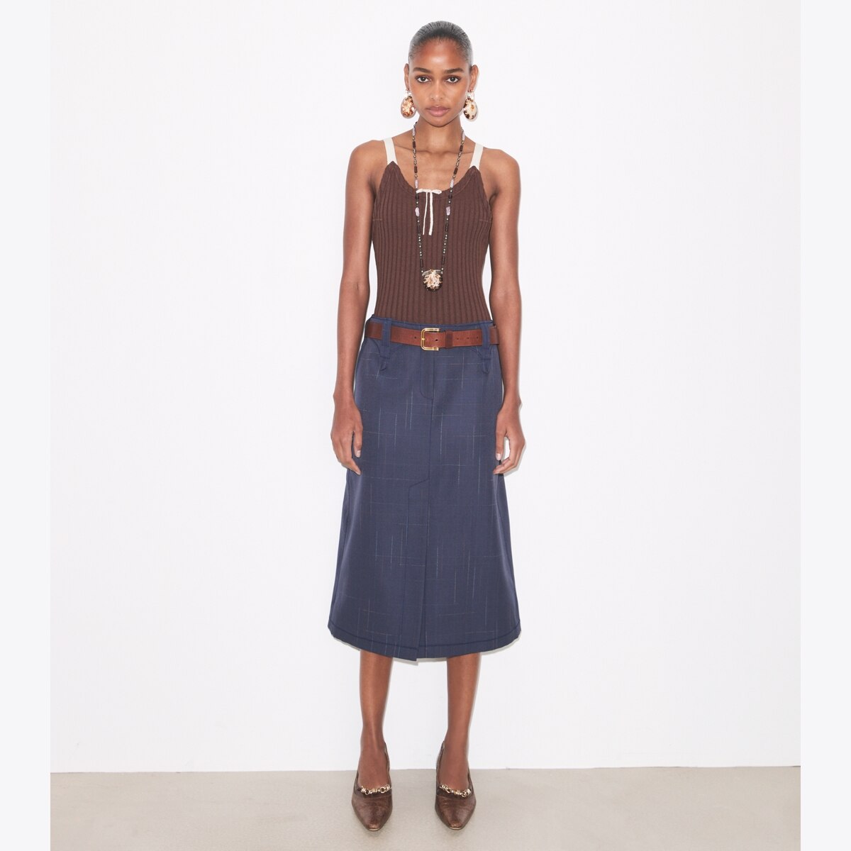 WOOL SKIRT - thumbnail 2
