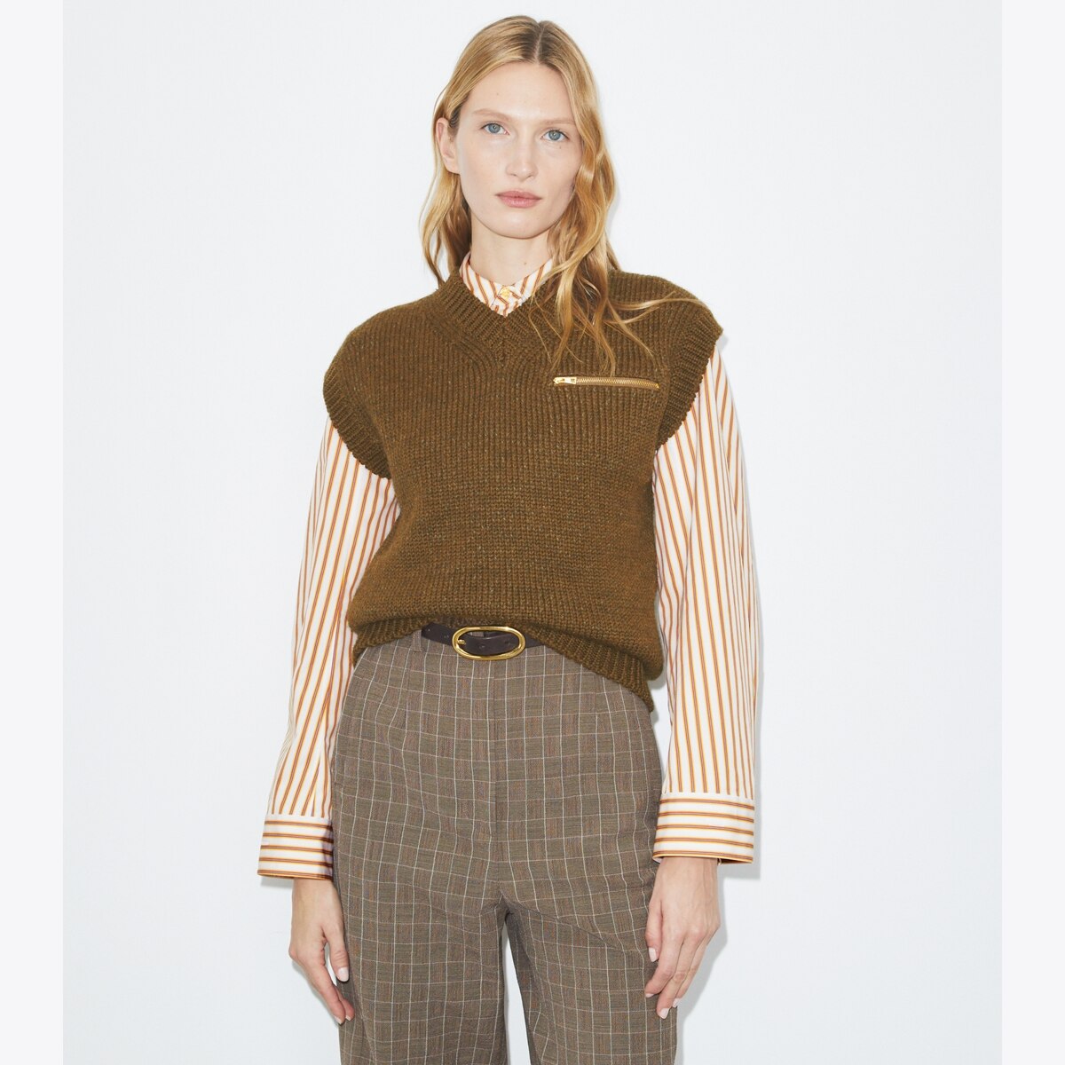 WOOL SWEATER VEST - thumbnail 2