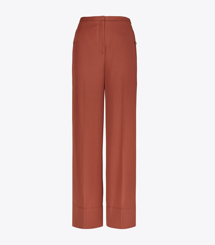 tory burch wool pants