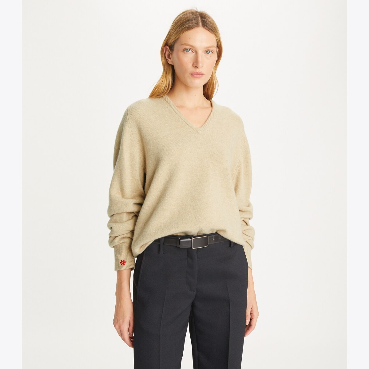YM/1280 TORY BURCH WOOL セーター Vネック