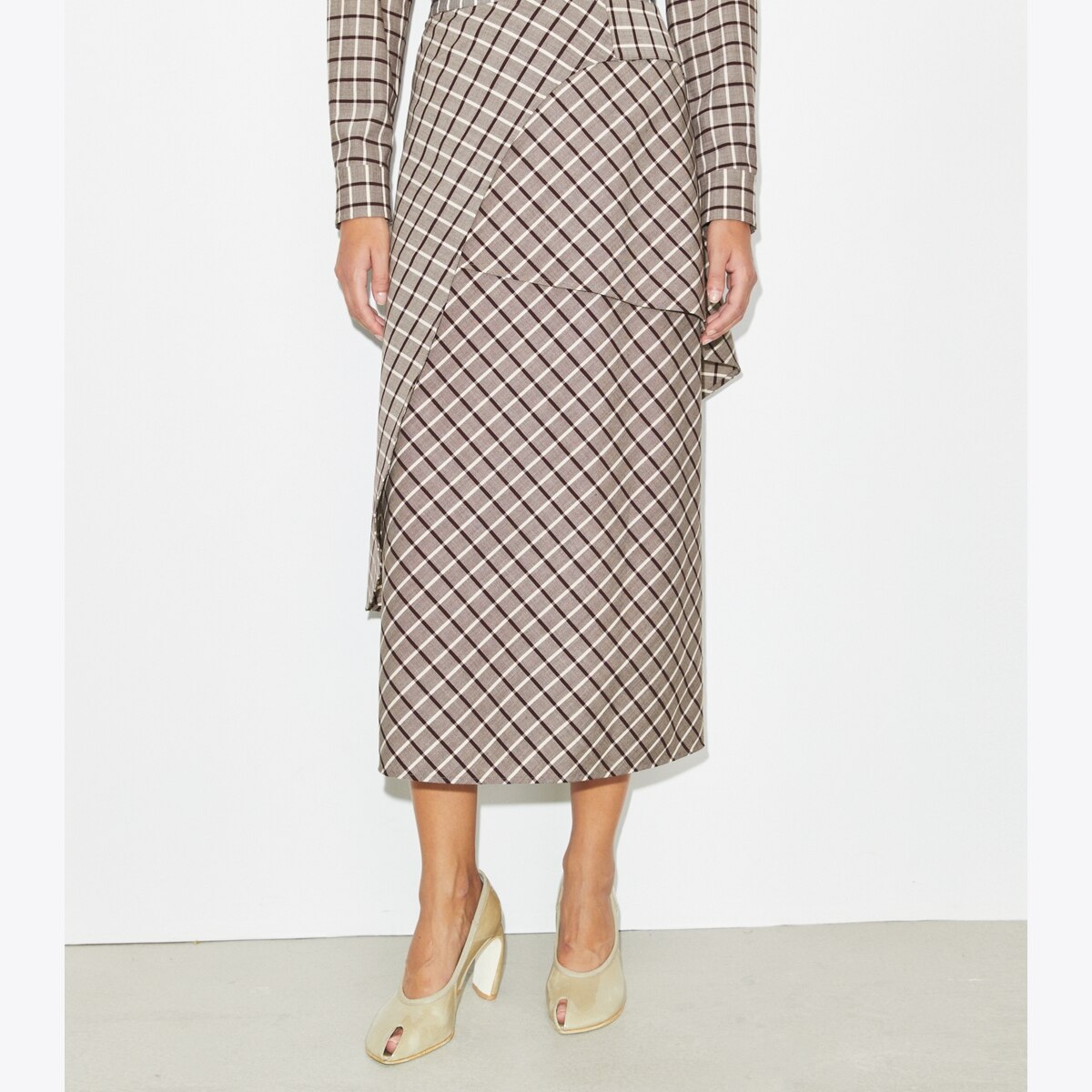 WOOL WRAP SKIRT - thumbnail 5