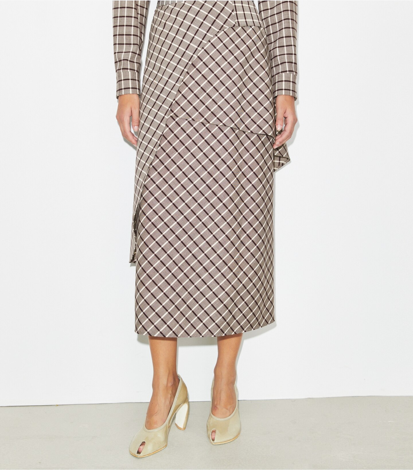 Wool Wrap Skirt