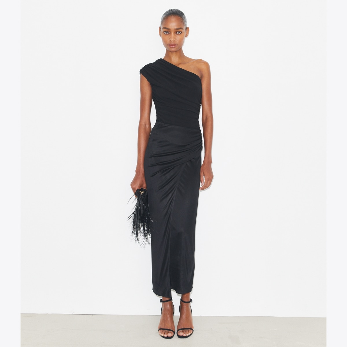 WRAP JERSEY SKIRT - thumbnail 2
