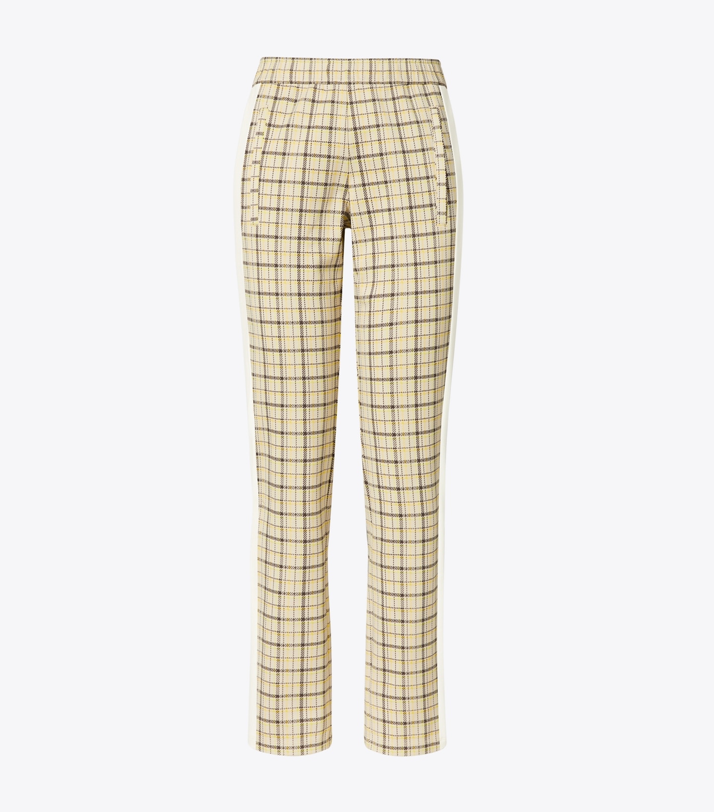 Yarn-Dyed Double Knit Track Pants