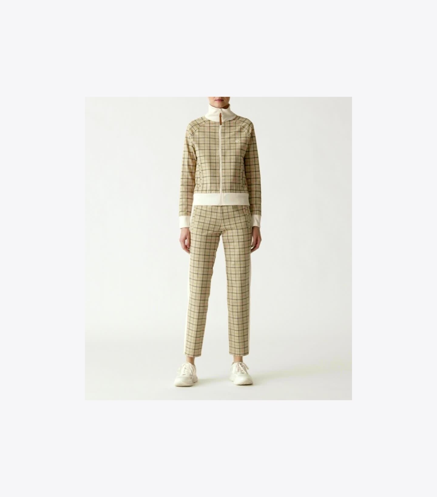 Yarn-Dyed Double Knit Track Pants