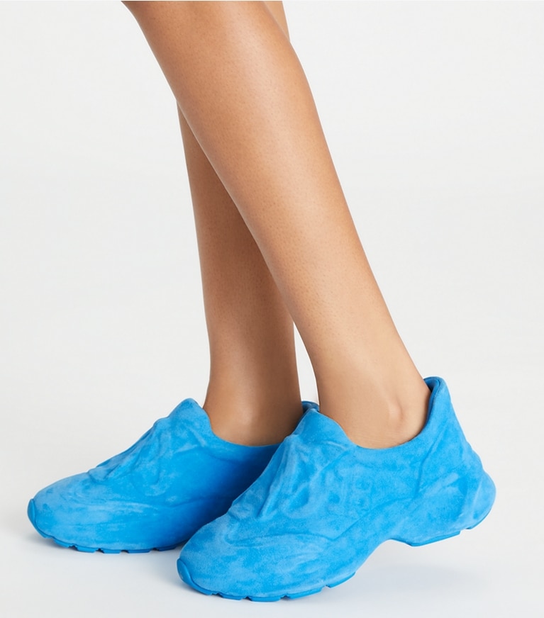 Tory Burch diseñador zapatillas Zapatilla deportiva Good Luck X-Ray en CAVE BLUE accesorio en modelo
