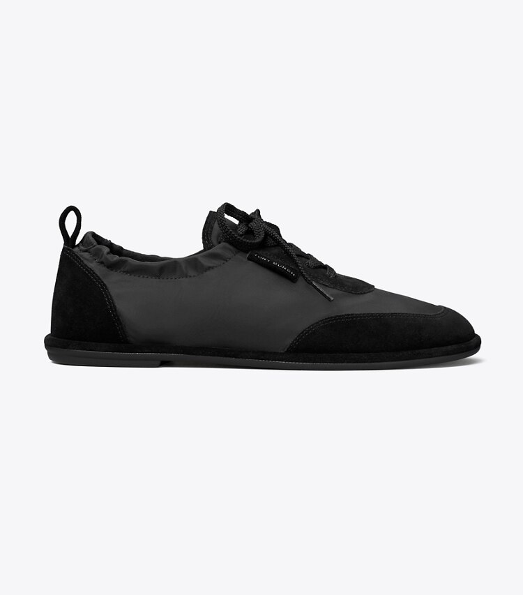 Tory Burch diseñador zapatillas Zapatillas de balet en PERFECT BLACK lateral