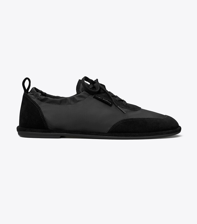 Tory Burch diseñador zapatillas Zapatillas de balet en PERFECT BLACK lateral