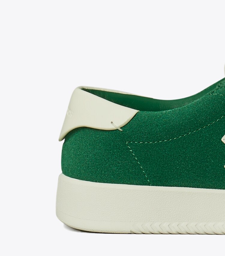 Tory Burch diseñador zapatillas Zapatillas Phoenix en GRASS / CREAM detalle