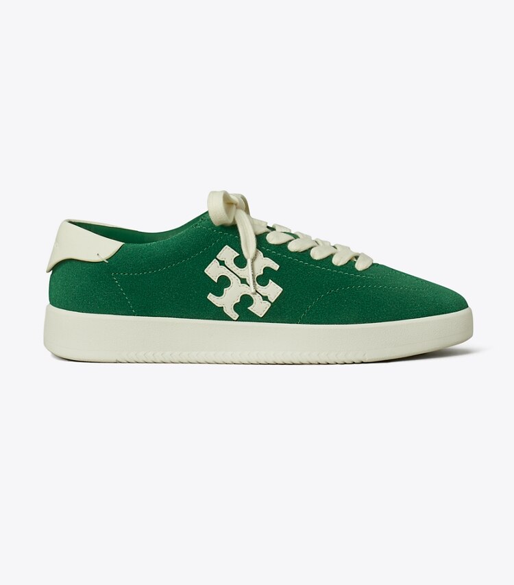 Tory Burch diseñador zapatillas Zapatillas Phoenix en GRASS / CREAM lateral