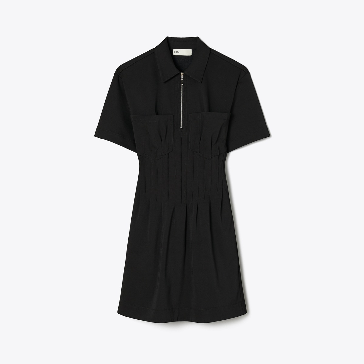 ZIP-FRONT DRESS