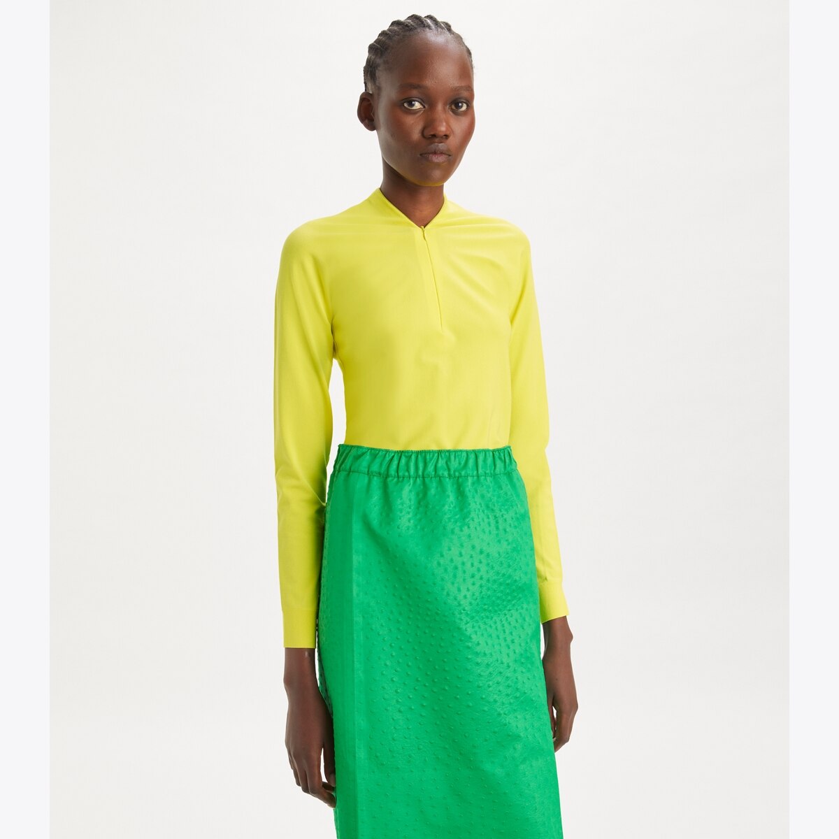ZIP VISCOSE SWEATER - thumbnail 2