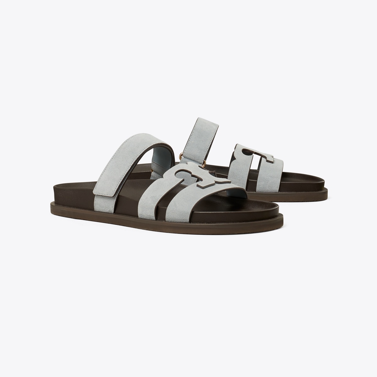 VIP★TORY BURCH スエード プラットフォーム スライドサンダル ピアス スライド: レディース サンダル | Tory Burch JP