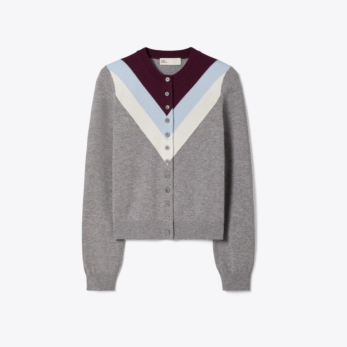 ウール シェブロン カーディガン: レディース セーター | Tory Burch JP