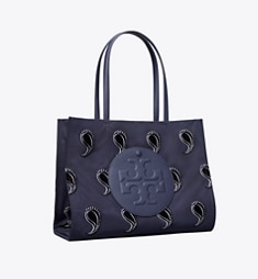 【美品】Tory Burch プリントトートバッグ エラ プリント スモール トートバッグ: レディース トートバッグ