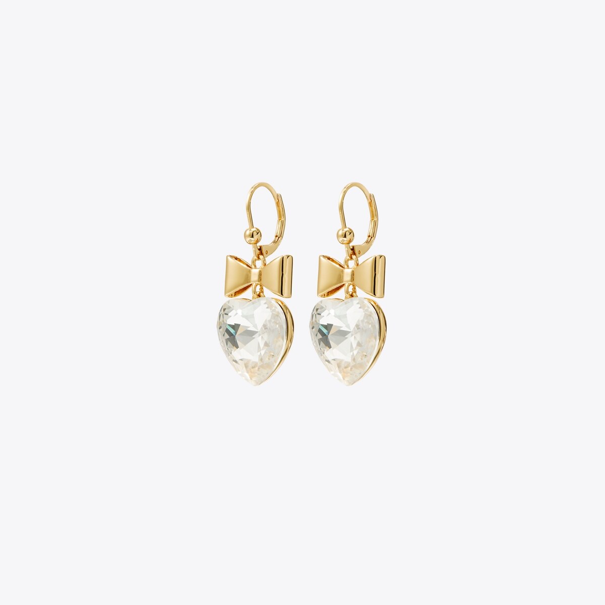 ❤お得なお品❤キュリオジテ片耳ピアス ネックレスやイヤリングとしても エルメス キュリオシティ ハート＆ボウ ピアス: レディース イヤリング＆ピアス