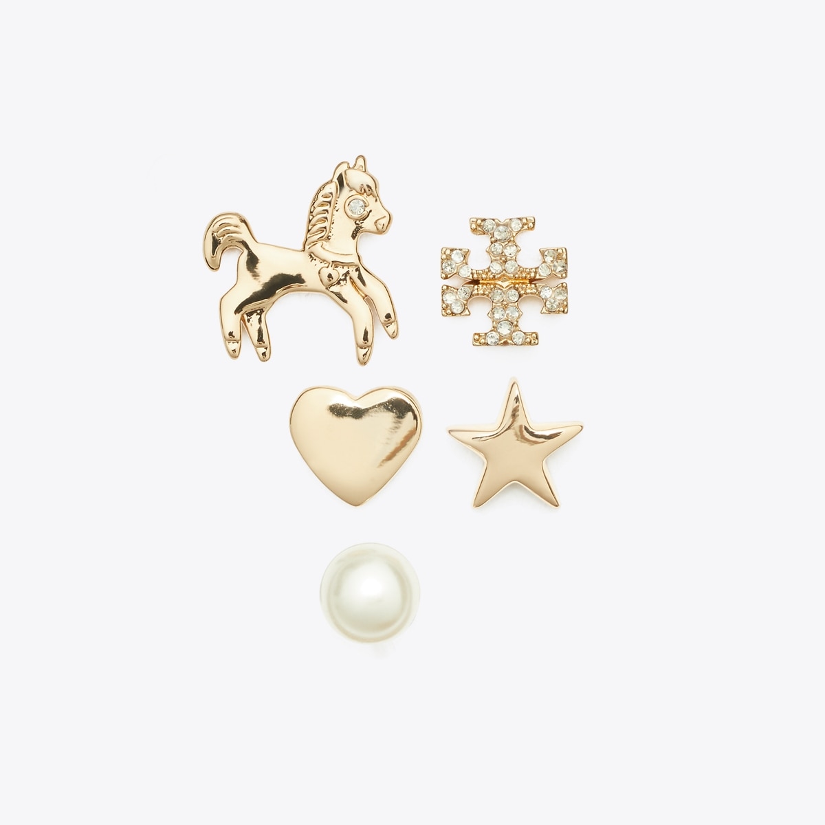 キュリオシティ ホース スタッズピアスセット: レディース イヤリング