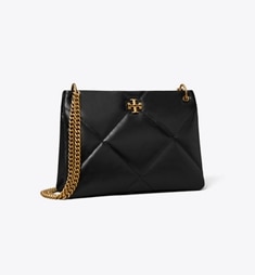 Tory Burch KIRA キラ ダイヤモンドキルト サッチェルバッグ キラ ダイヤモンドキルト スモールサッチェルバッグ: レディース