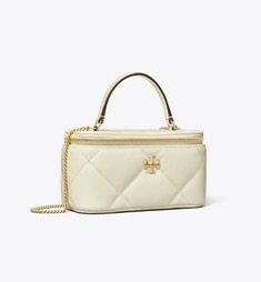 トレンド感◎ *TORY BURCH* キラ メタリック ヴァニティケース キラ メタリック モトキルト ヴァニティケース: レディース ミニ