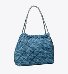 関税負担なし☆Tory Burch フレミング ソフト バケットバッグ 関税負担なし☆Tory Burch フレミング ソフト バケットバッグ