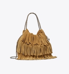 フレミング ソフトデニム ミニホーボーバッグ: レディース クロス