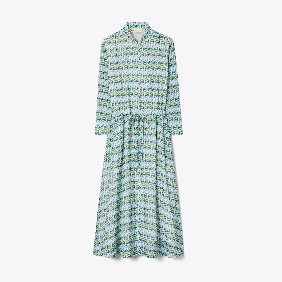 プリント シルクツイル シャツドレス: レディース ドレス | Tory