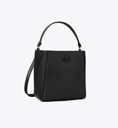 マックグロー Tモノグラム スモールバケットバッグ: レディース クロス