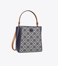 マックグロー Tモノグラム スモールバケットバッグ: ウィメンズ | Tory Burch JP