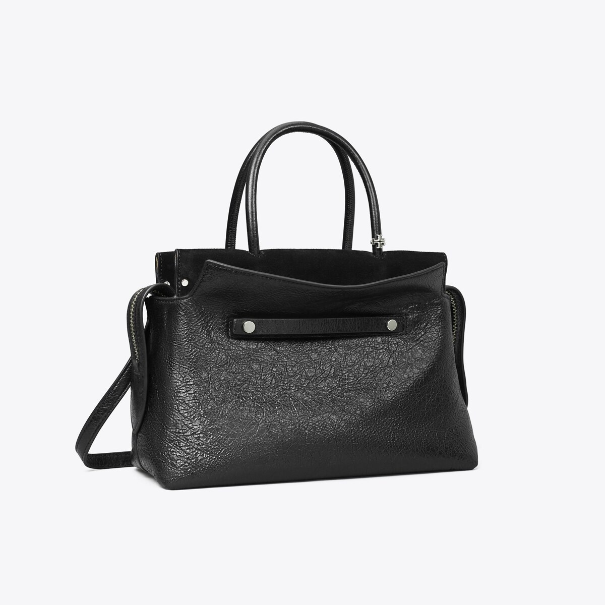 ☆最終お値下げ☆【美品】Tory Burch 黒 レザーハンドバッグ トリーバーチ TORY BURCH トリーバーチ トートバッグ レディース