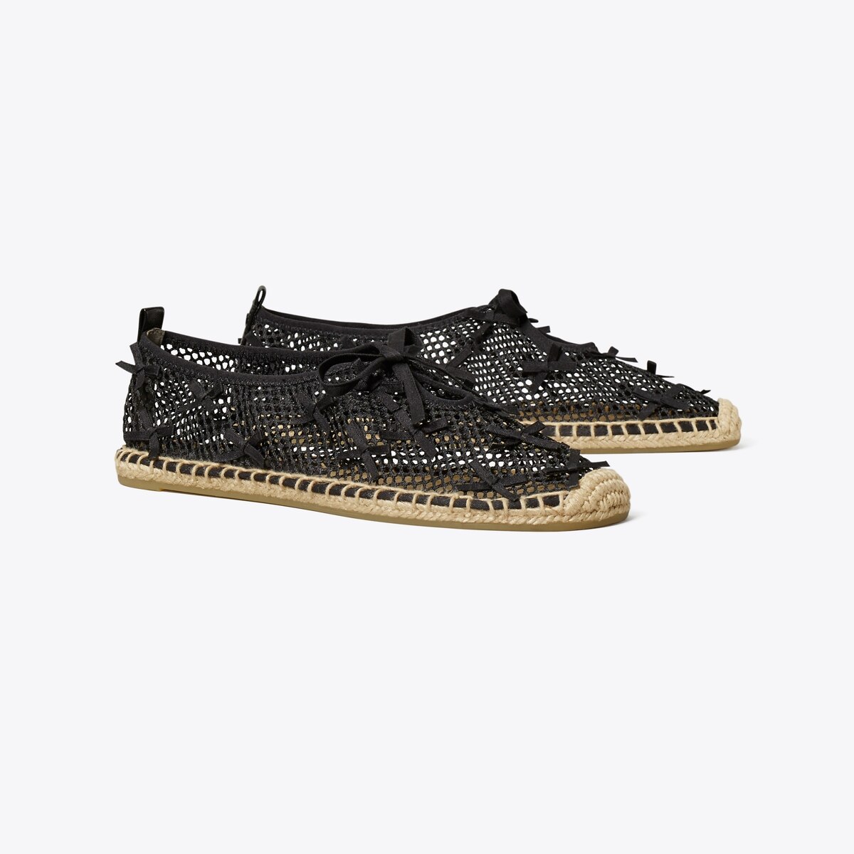 ミニ ボウ メッシュ エスパドリーユ: レディース エスパドリーユ