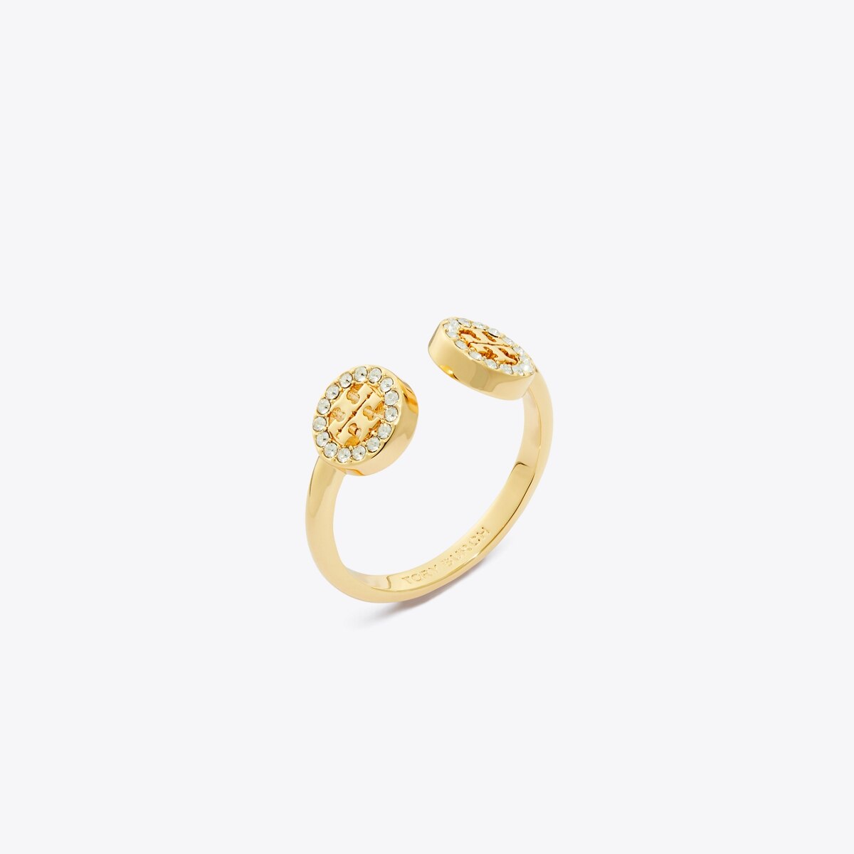 ミラー パヴェ オープンリング: レディース リング | Tory Burch JP ミラー パヴェ オープンリング: レディース リング | Tory Burch JP
