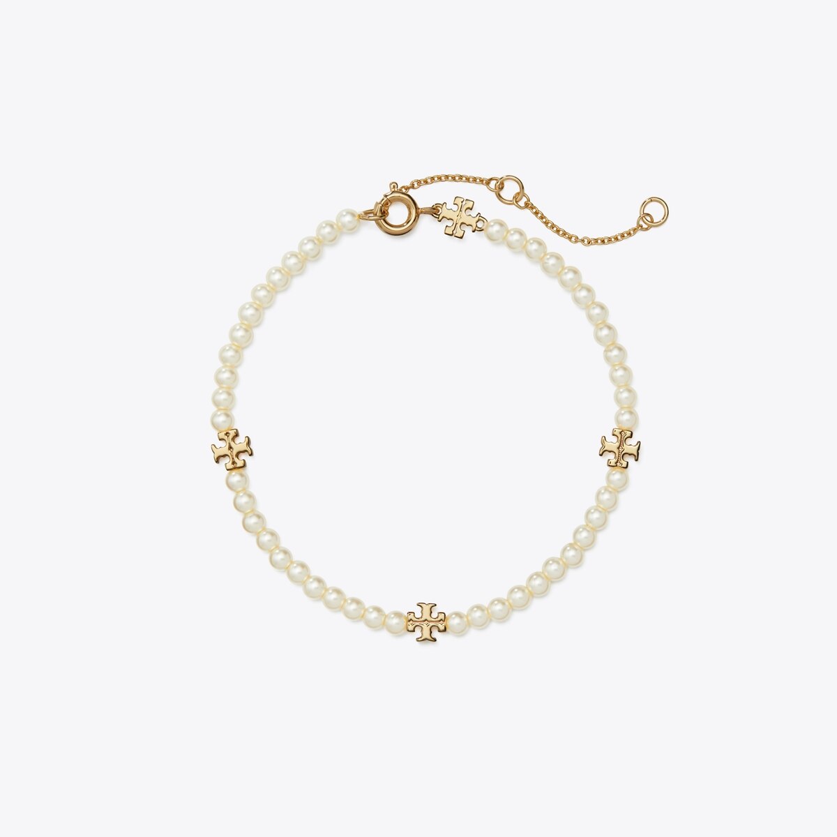 パールと金の可愛いブレス ムーンダンス-パール-