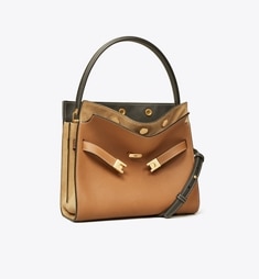 ◇極美品◇ TORYBARCH ペリースモールサッチェル 2way シボ革