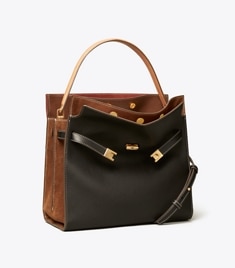 Tory Burch - TORY BURCH リーラジウィル スモールダブルバッグ 赤 トリーバーチの通販 by もぐもぐ堂｜トリーバーチならラクマ