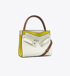 極美品✨トリーバーチ ラジウィル シアリングプチ ダブルバッグ 2way ファー 上品】Tory Burch『リー ラジウィル プチ ダブルバッグ』 (Tory