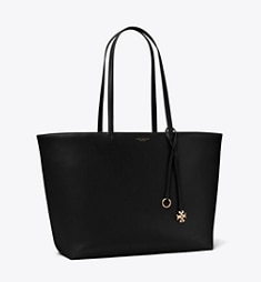 レザー トップジップ トートバッグ: レディース トートバッグ | Tory