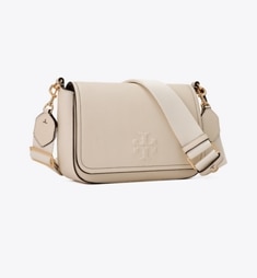 レザー フラップ クロスボディバッグ: レディース クロスボディバッグ