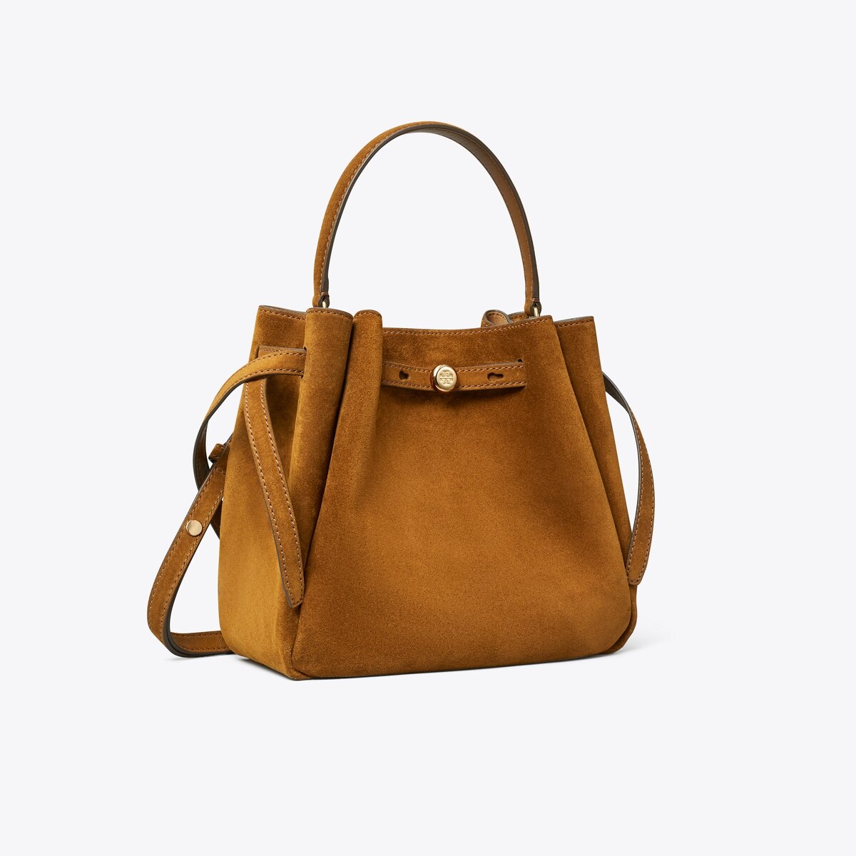 ロミー-スエード-バケットバッグ