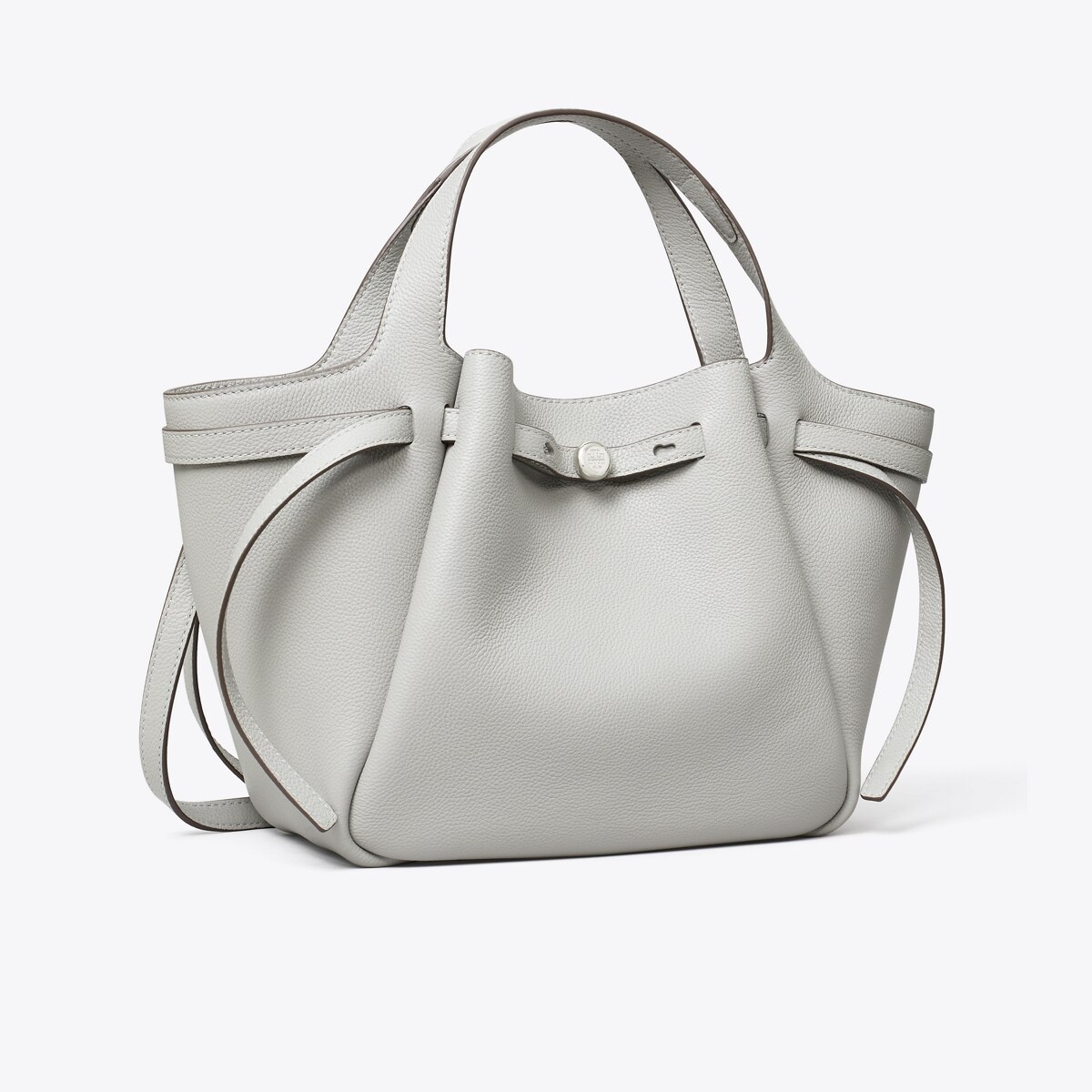 【Tory Burch】ロミー バケットバッグ Light Granite Tory Burch】ロミー バケットバッグ Light Granite (Tory Burch