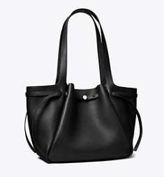 美品✨TORY BURCH トートバッグ フェルト ウール エラ デカロゴ
