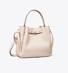 『Tory Burch』ロミー キャンバス バケットバッグ ロミー バケットバッグ: レディース クロスボディバッグ | Tory