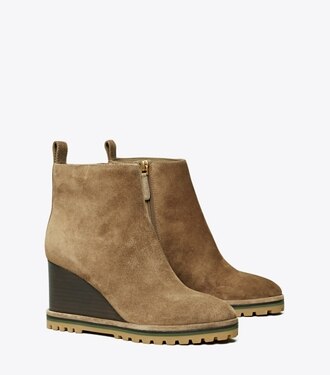 tory burch wedge booties
